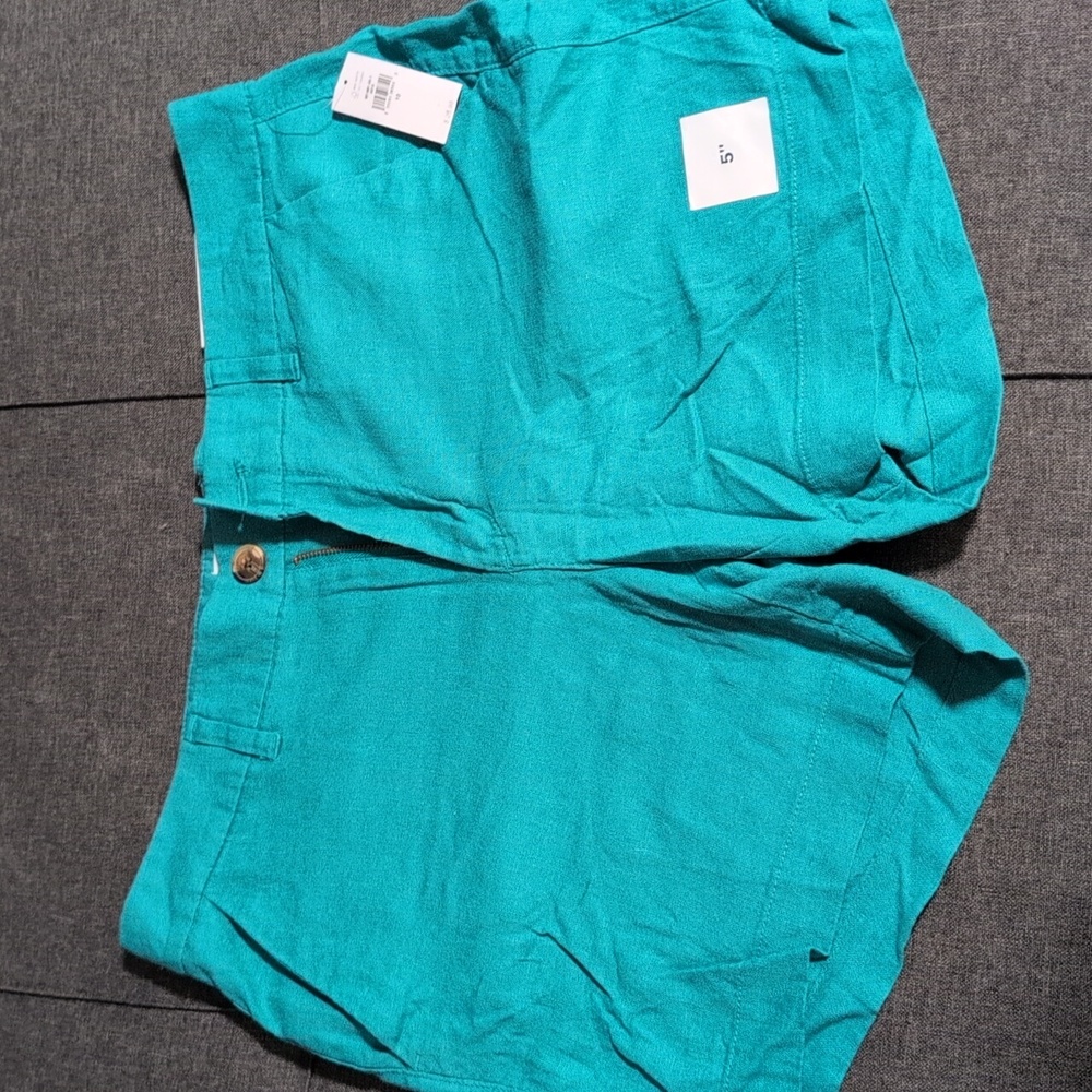 Old Navy Teal High-Waist Women’s Shorts